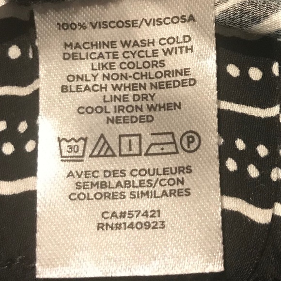 Loft Black & White Striped Fluid Ankle Pants - Picture 5 of 6